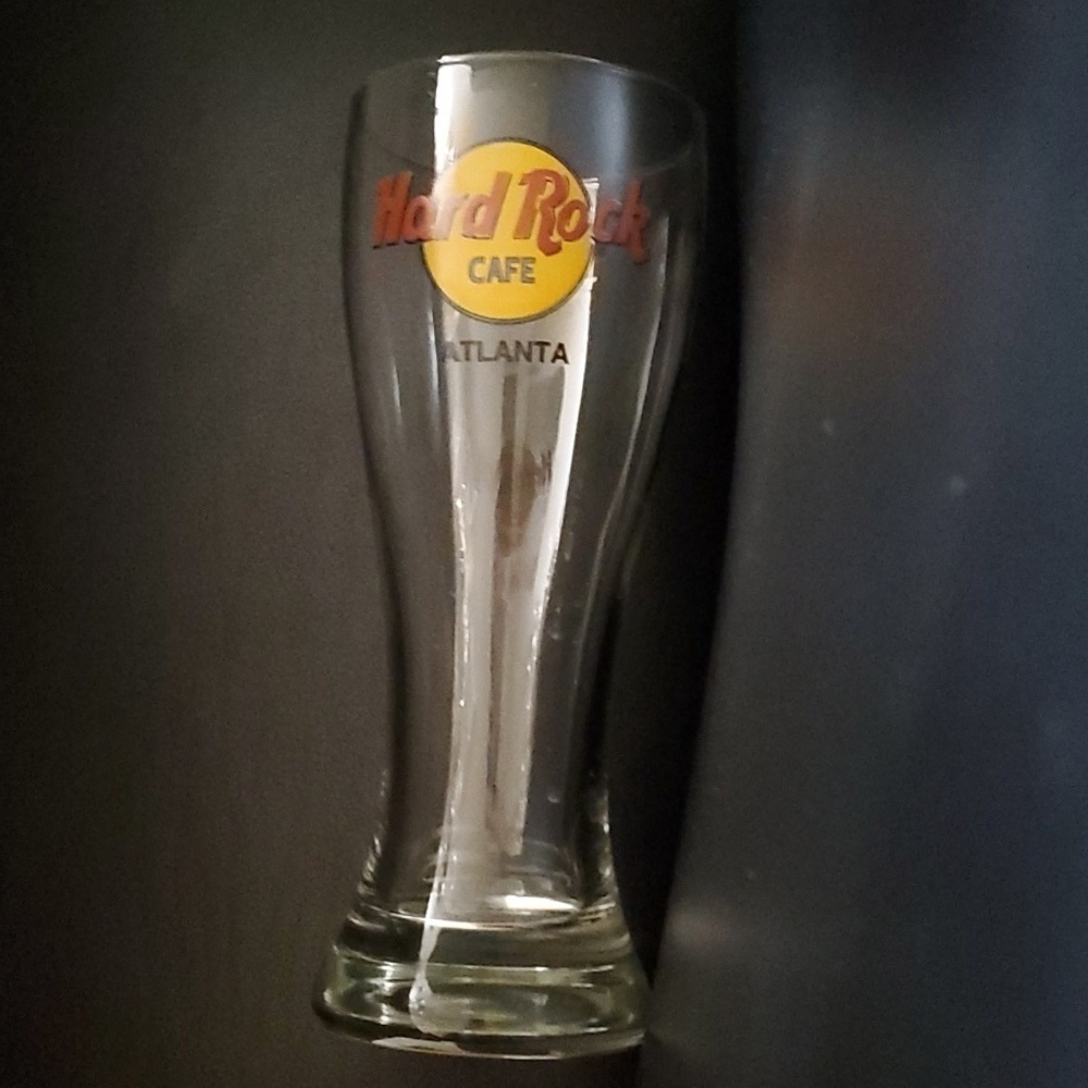 Hard Rock Cafe ATLANTA Logo Pint Glass‎